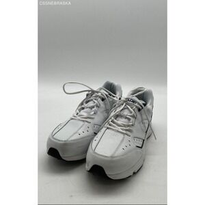 Apex Men's Lace Walking‎ Shoe V Last - White/Blue - Size 11X-wide